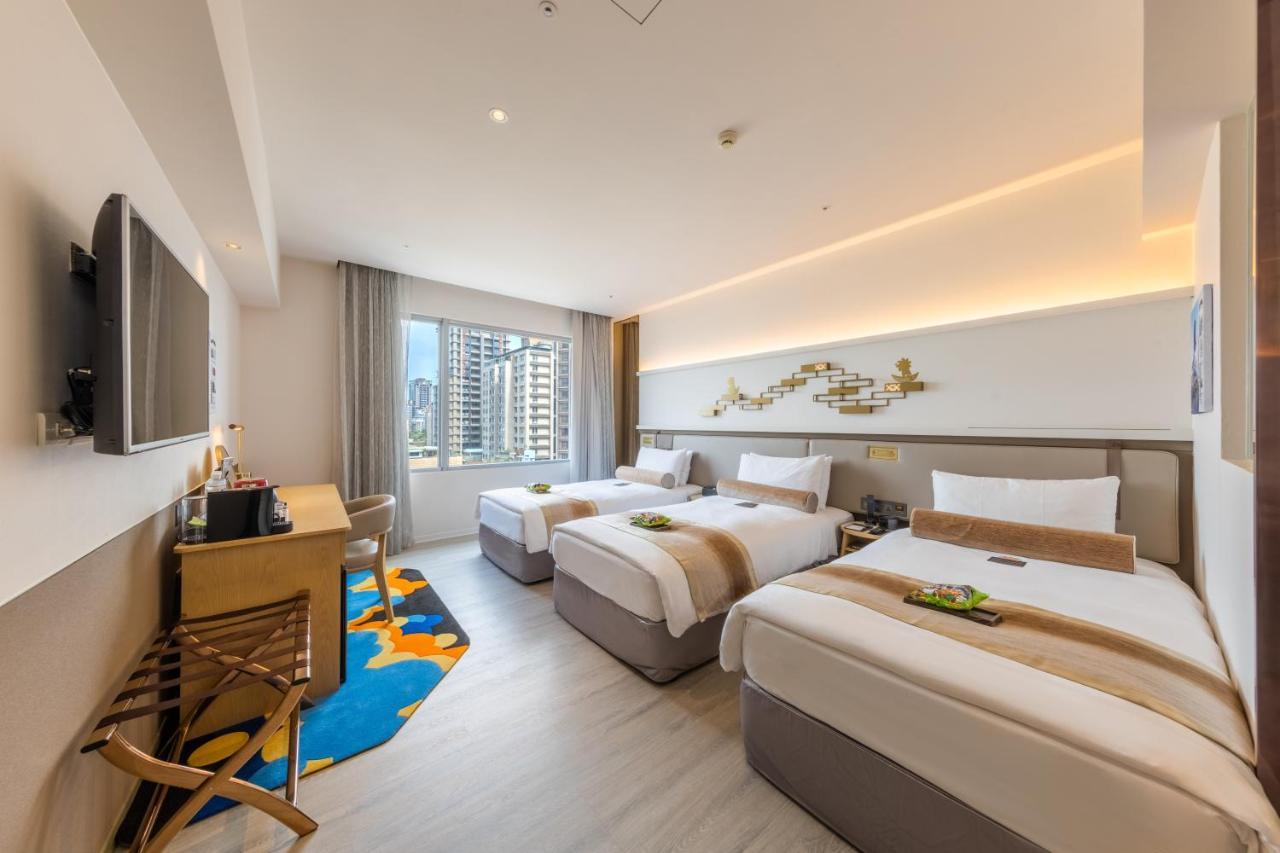 Taipei Garden Hotel - Ximending Exteriör bild Deluxe Family Room