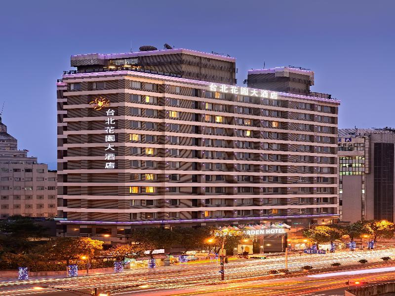 Taipei Garden Hotel - Ximending Exteriör bild The Dan Hotel